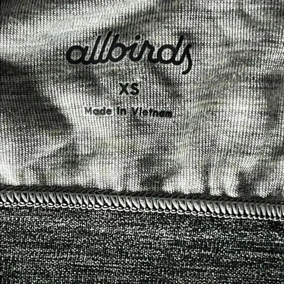 ALLBIRDS Gray Pull On Wool Blend Bralette Sports Bra Size XS - Picture 4 of 5
